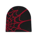 Four Seasons Men's And Women's Universal Y2K Knit Hat Spider Web Riding Outdoor Sports Fashion Hat